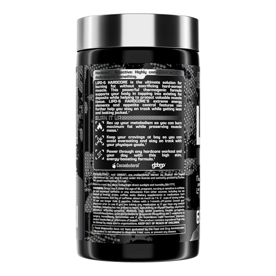 چربی سوز لیپو سیکس هاردکور ناترکس Nutrex Lipo6 Hardcore 2 چربی سوز لیپو سیکس هاردکور ناترکس Nutrex Lipo6 Hardcore - تصویر 2