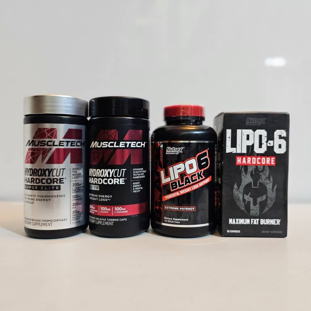 چربی سوز لیپو سیکس هاردکور ناترکس Nutrex Lipo6 Hardcore 12 لیپو سیکس