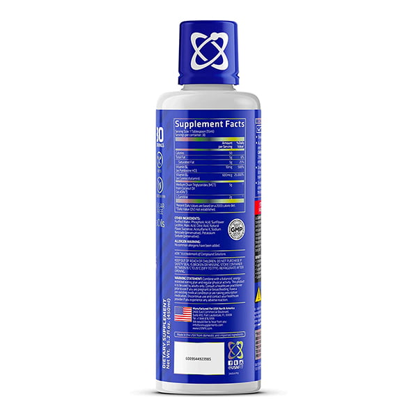 الکارنتین مایع یو اس ان دوز 7000 2 نوشیدنی کارنی ام سی تی 7000 یو اس ان