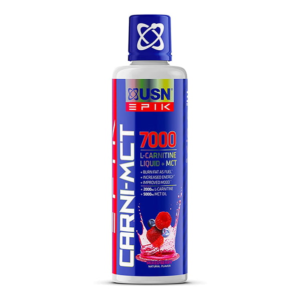 الکارنتین مایع یو اس ان دوز 7000 1 نوشیدنی کارنی ام سی تی 7000 یو اس ان