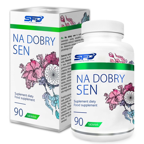 ملاتونین ترکیبی اس اف دی نوتریشن SFD NA DOBRY SEN 5 تریپتوفان ملیسا ملاتونین اس اف دی نوتریشن SFD NA DOBRY SEN