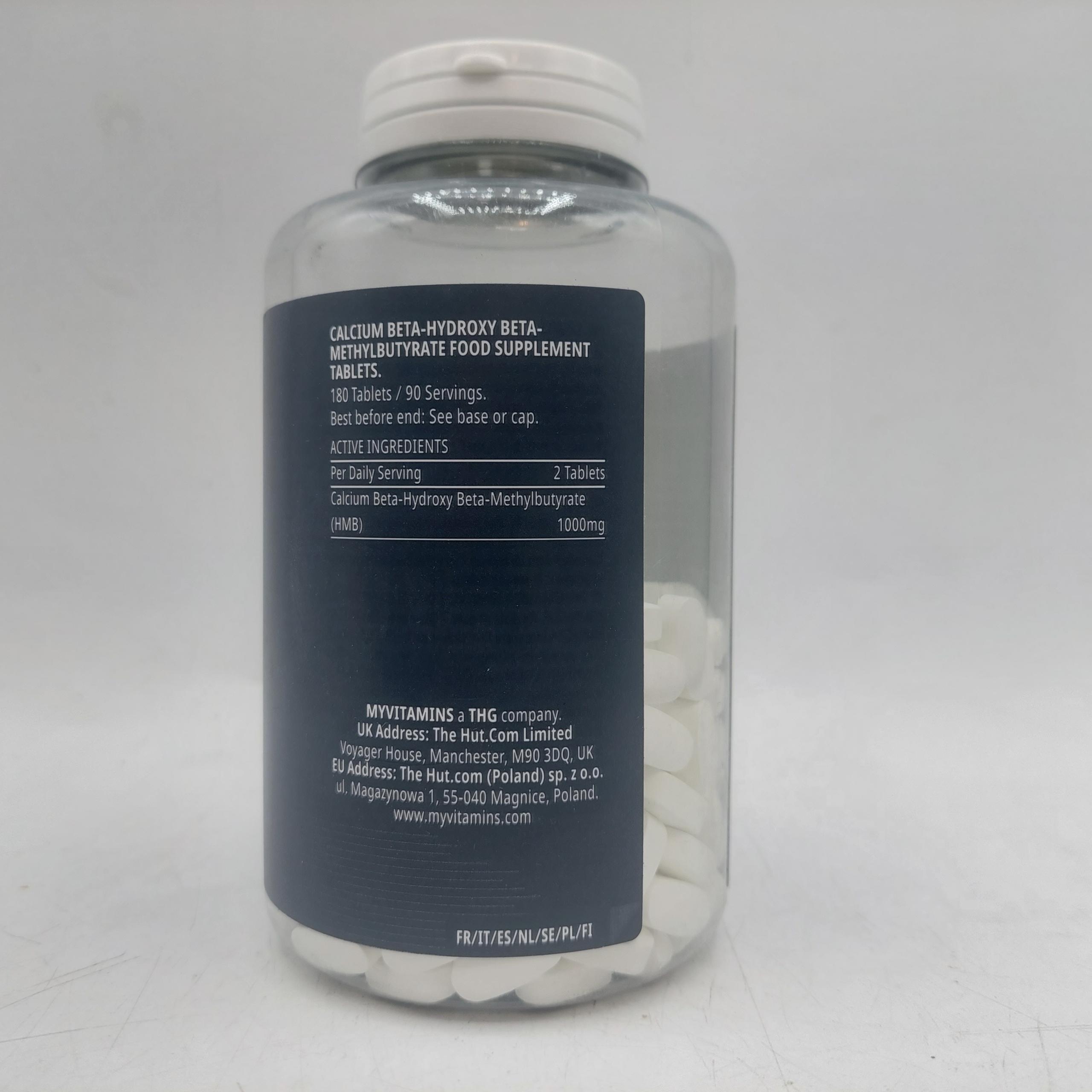 اچ ام بی مای پروتئین 180 عدد Myvitamins HMB 3 اچ ام بی مای پروتئین 180 عدد Myvitamins HMB - Image 3