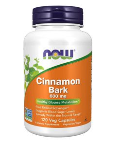 عصاره پوست درخت دارچین ناو NOW Cinnamon Bark