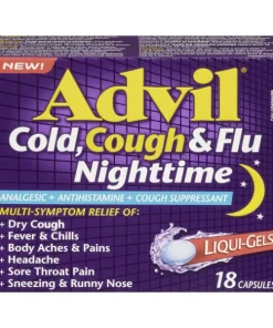 تسکین دهنده سرماخوردگی و آنفولانزا ادویل Advil Cold Cough Flu