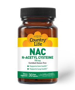 ان-استیل سیستئین کانتری لایف Country Life NAC 750mg