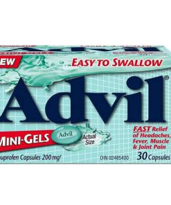 مسکن مینی ژل ادویل 30 عدد Advil Mini-Gels
