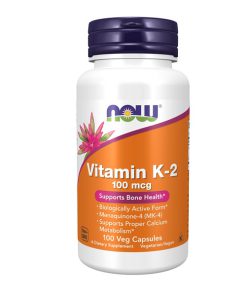 ویتامین کا ناو 100 عدد NOW Vitamin K2 100mcg