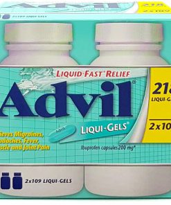 مسکن اکسترا استرنگ لیکوید ژل ادویل Advil Extra Strength liqui gels