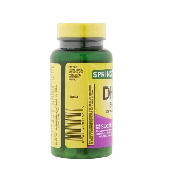 دی اچ ای آ اسپرینگ والی Spring Valley DHEA 50mg 4 دی اچ ای آ اسپرینگ والی Spring Valley DHEA 50mg