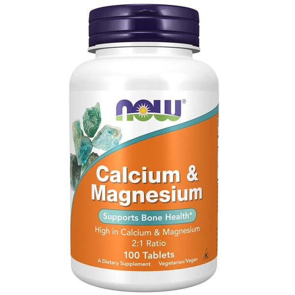 کلسیم منیزیم ناو 100 عدد NOW Calcium & Magnesium 1 کلسیم منیزیم ناو 100 عدد NOW Calcium & Magnesium
