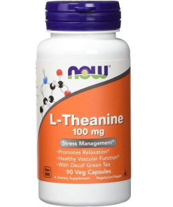 ال تیانین ناو 100 میلی گرم 90 عدد Now Theanine