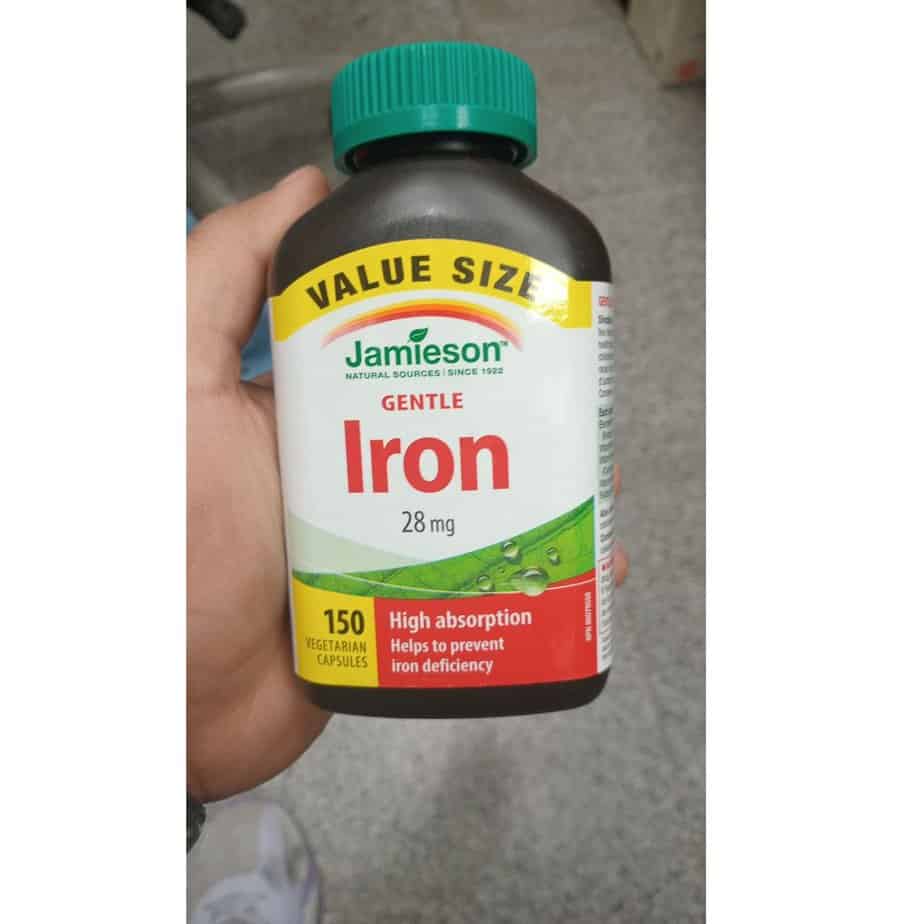 کپسول آهن جمیسون 28 میلی گرم 150 عدد Jamieson Gentle Iron 6 کپسول آهن جمیسون 28 میلی گرم 150 عدد Jamieson Gentle Iron