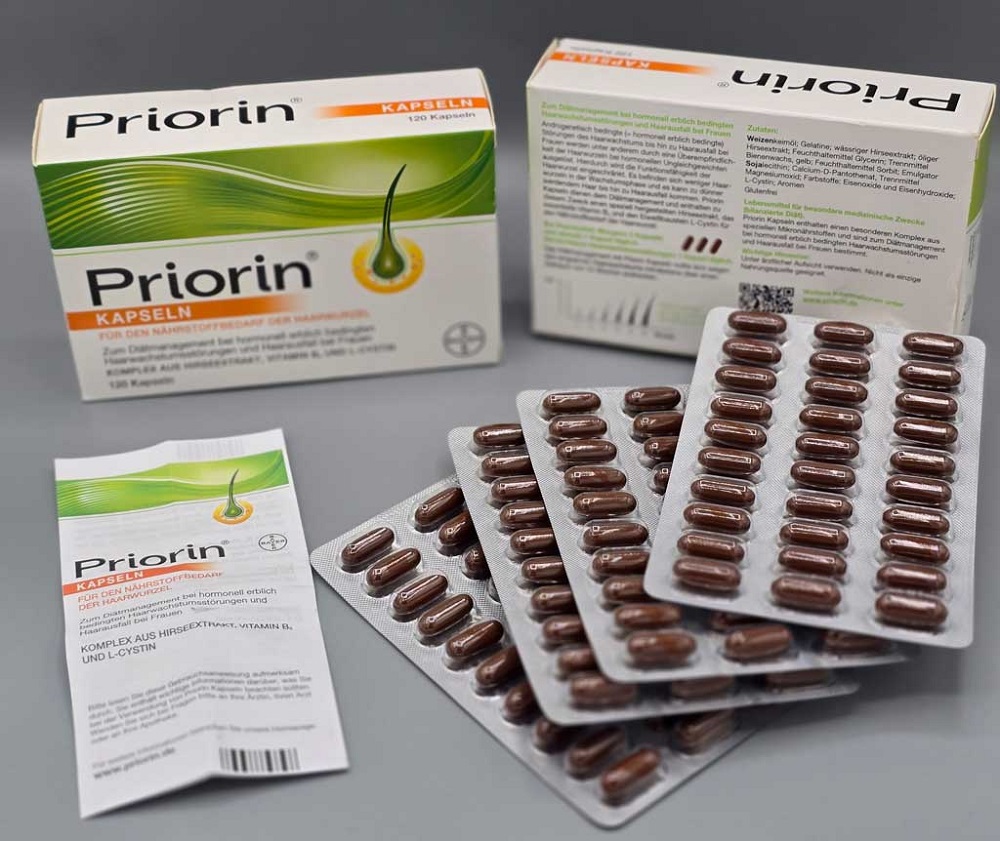 قرص پریورین اصل خارجی Bodi Priorin | کپسول پریورین اورجینال