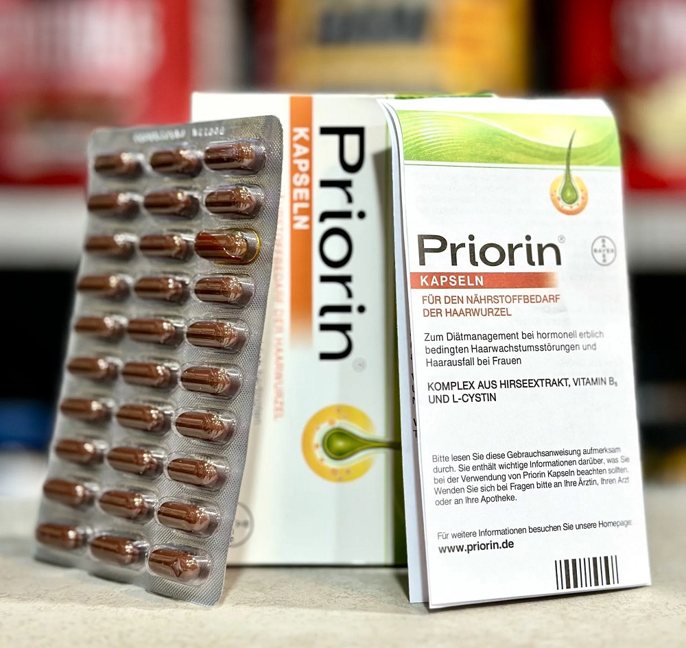 قرص پریورین اصل خارجی Bodi Priorin | کپسول پریورین اورجینال