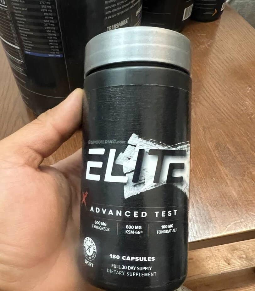 کپسول تست ادونس الیت بادی بیلدینگ 180 عدد 2 کپسول تست ادونس الیت بادی بیلدینگ 180 عدد