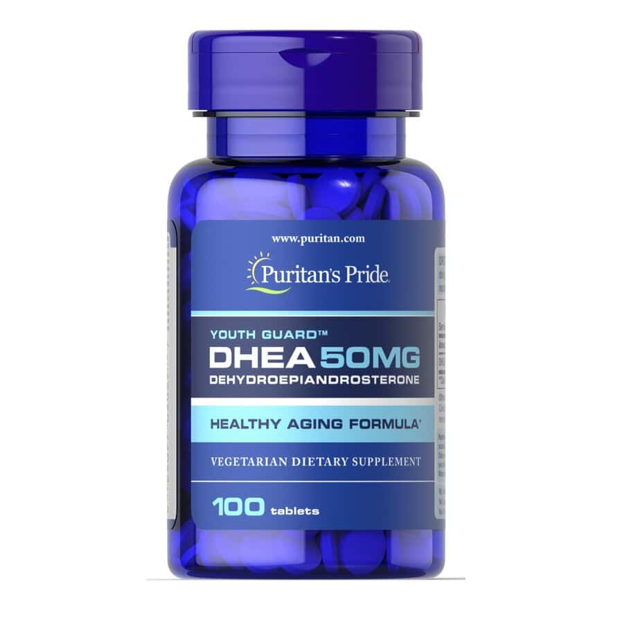 دی اچ ای آ 50 پوریتنز پراید 100 عددی Puritan's Pride DHEA 50 mg 1 دی اچ ای آ 50 پوریتنز پراید 100 عددی