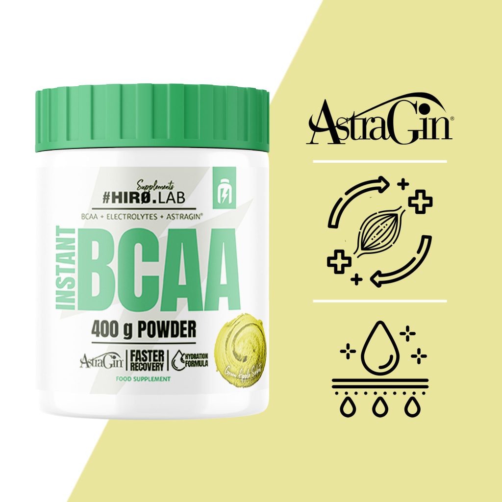 پودر بی سی ای ای هیرولب طعم دار 400 گرمی HIRO.LAB BCAA