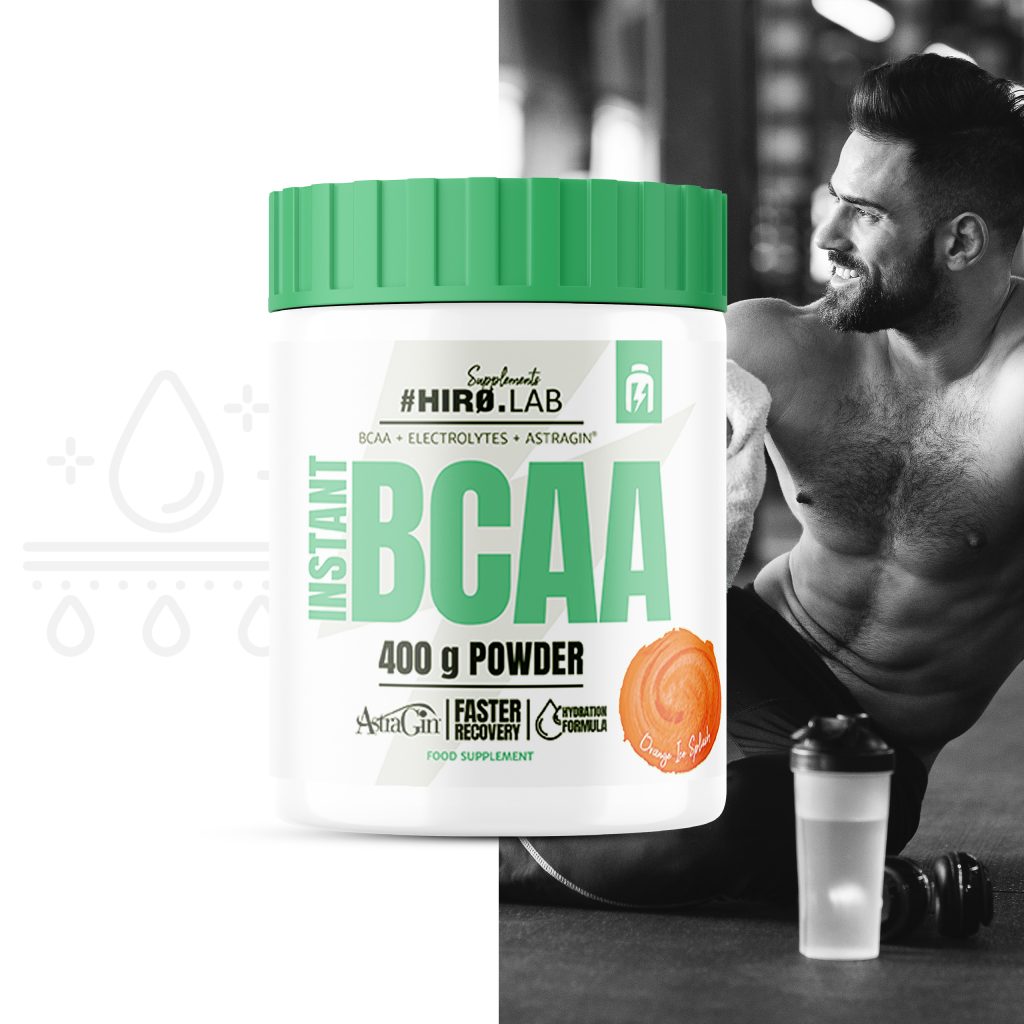 پودر بی سی ای ای هیرولب طعم دار 400 گرمی HIRO.LAB BCAA