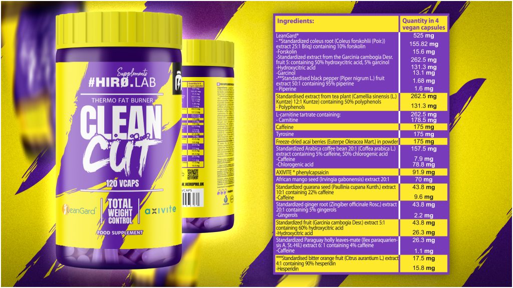 کپسول چربی سوز Clean Up هیرولب 120 عدد