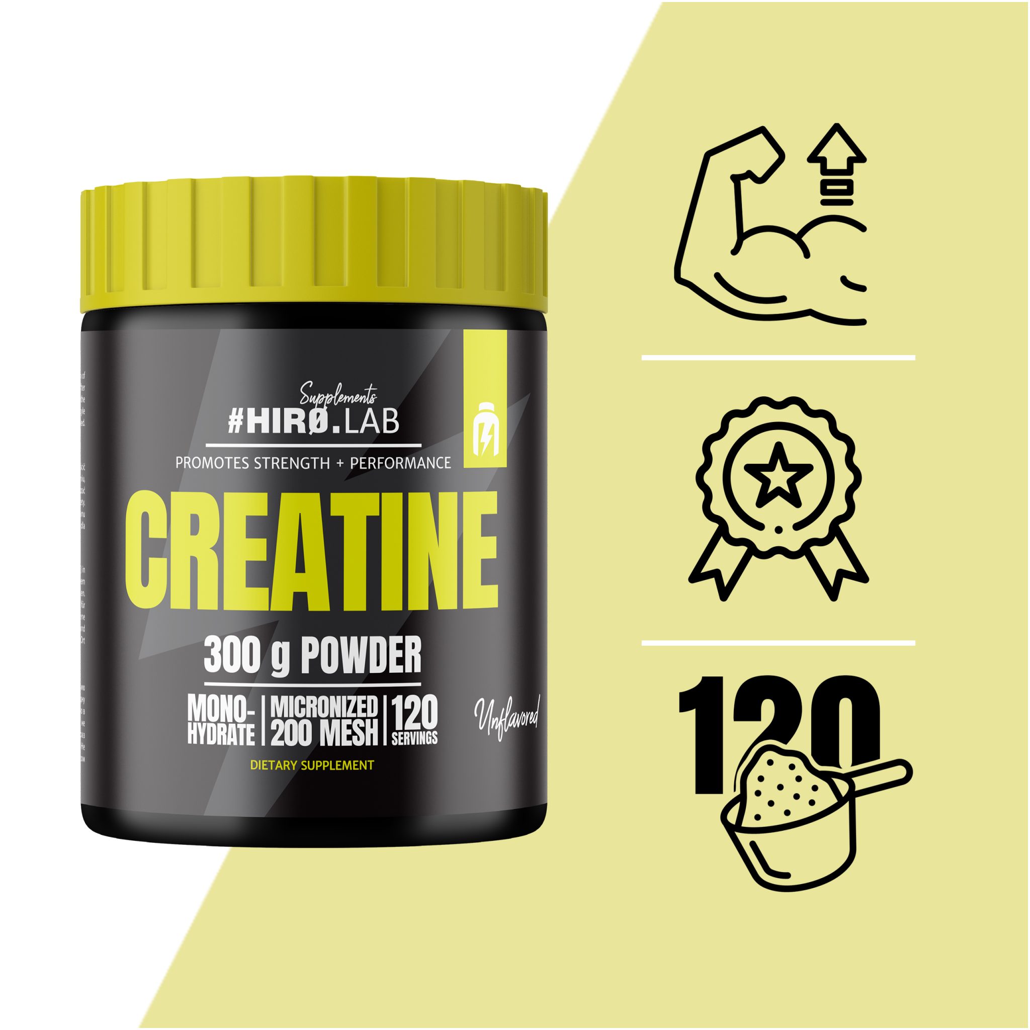 پودر کراتین هیرولب 300 گرم Hiro.Lab Creatine 2 پودر کراتین هیرولب 300 گرم Hiro.Lab Creatine