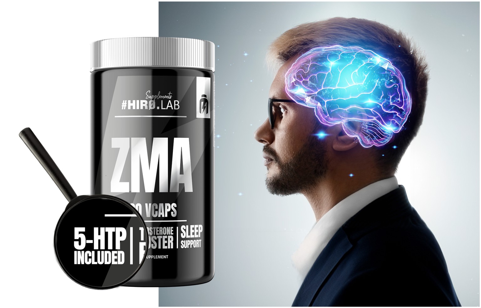 کپسول ZMA هیرولب 120 عدد Hiro.Lab ZMA