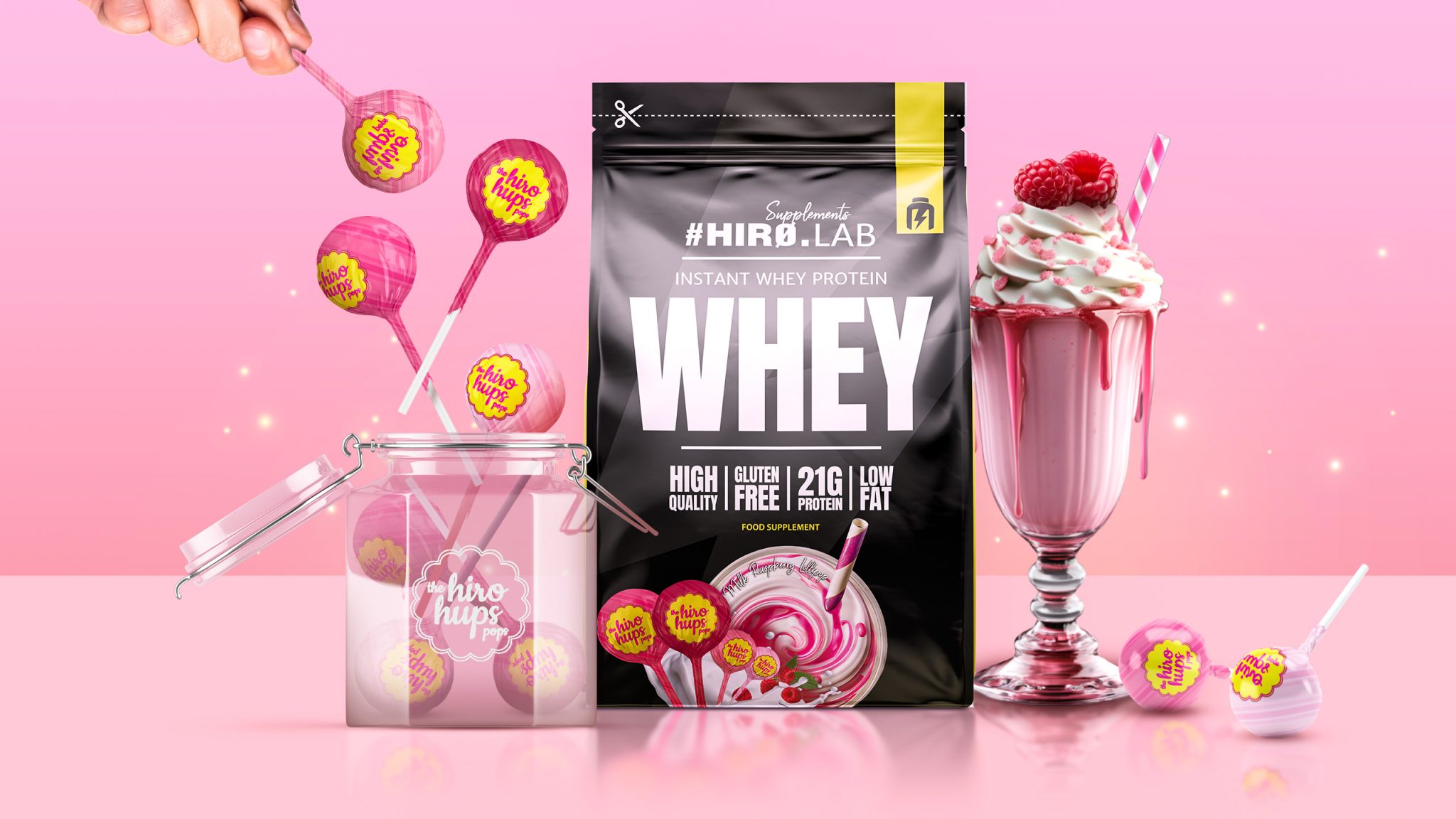 پروتئین وی اینستنت هیرولب 2 کیلو