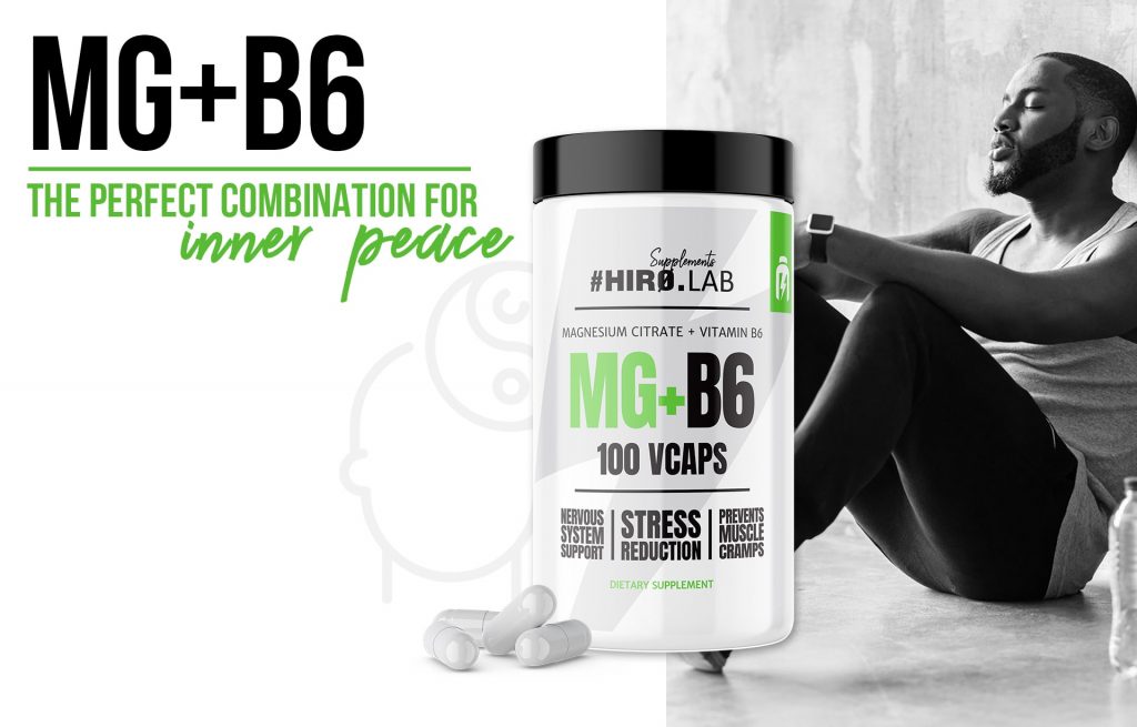 کپسول منیزیم سیترات و ویتامین B6 هیرولب HIRO.LAB 4 کپسول منیزیم سیترات و ویتامین B6 هیرولب HIRO.LAB