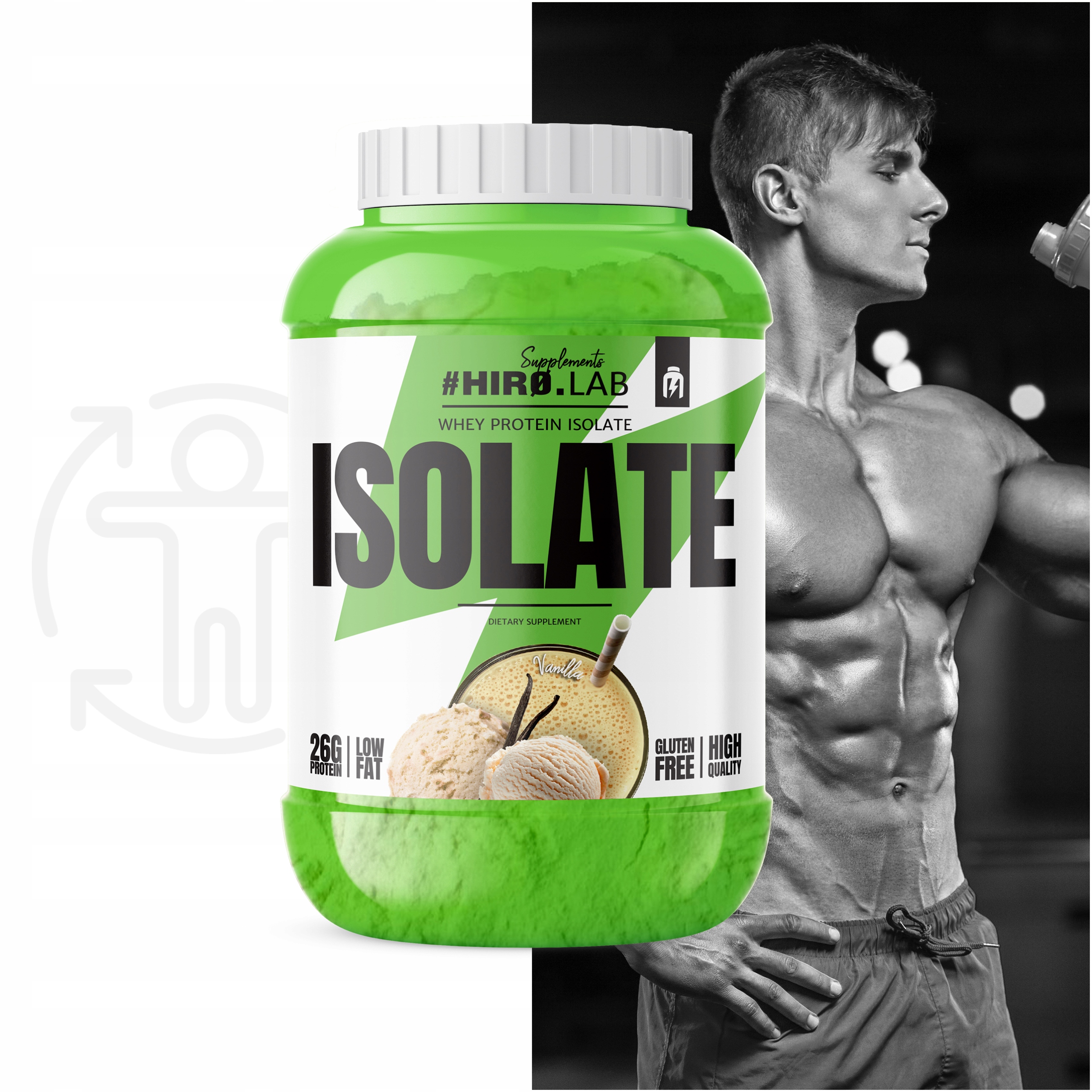 پودر پروتئین وی ایزوله هیرولب 1800 گرم 5 پودر پروتئین وی ایزوله هیرولب 1800 گرم