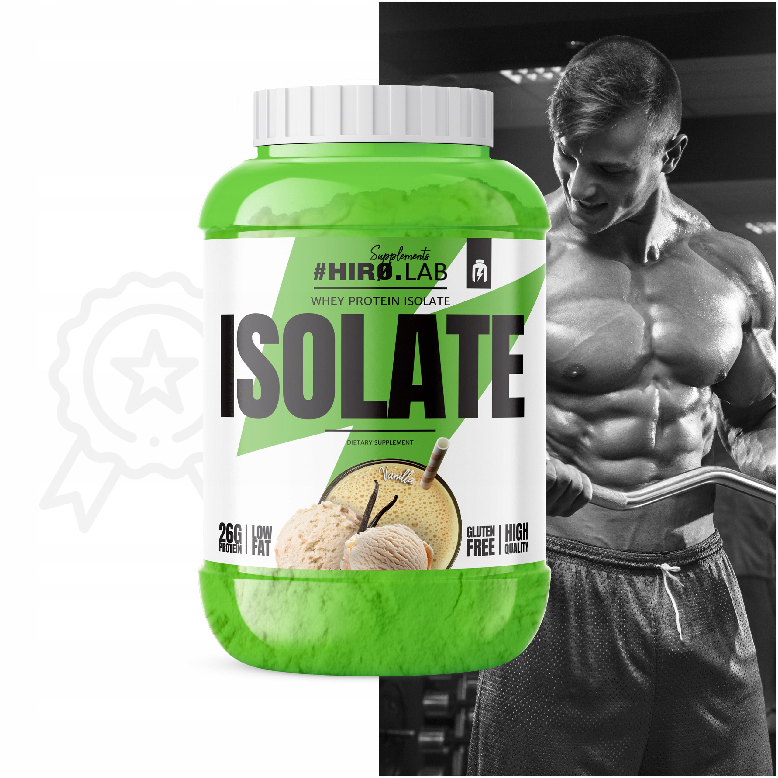 پودر پروتئین وی ایزوله هیرولب 1800 گرم 8 پودر پروتئین وی ایزوله هیرولب 1800 گرم