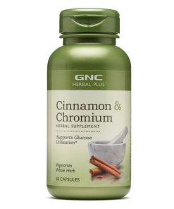 کپسول دارچین و کروم جی ان سی GNC Cinnamon & Chromium
