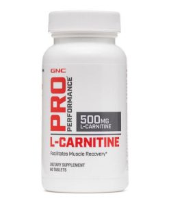 قرص کارنیتین جی ان سی GNC L-Carnitine 500mg