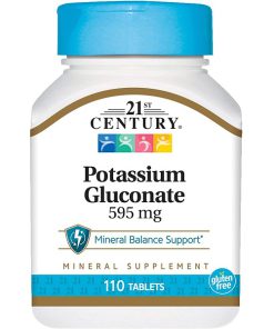 پتاسیم گلوکنات سنتری 21st Century Potassium Gluconate