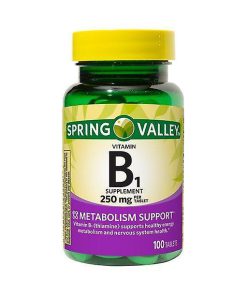 قرص ویتامین B1 اسپرینگ والی Spring Valley Vitamin B1 250mg