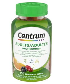پاستیل مولتی ویتامین بزرگسالان سنتروم Centrum Adult MultiGummies